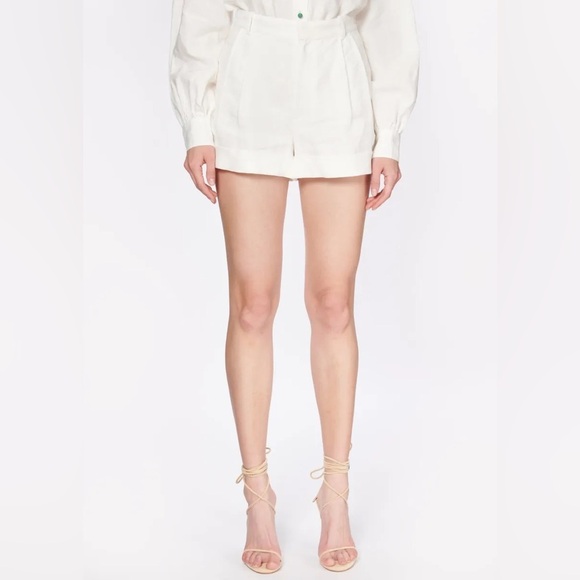 Cami NYC Rabia 100% Linen Shorts - Picture 1 of 15